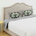 thumbnail image 5 of Dailycode Satin Pillow Case Queen Silk Pillow Cover for Hair and Skin Envelope Closure Four Leaf Clover 20"x30", 5 of 9
