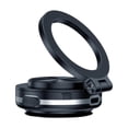 thumbnail image 1 of Soporte universal para teléfono de coche, giratorio 360 degree, de aleación de aluminio. Negro, 1 of 9