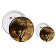 thumbnail image 1 of Luz verde ciencias forestales paisajes naturaleza Insignia insignia botón diseño conjunto, 1 of 3