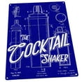 thumbnail image 1 of Outdoor Blueprint Cocktail Shaker Patent Illustration 9"x12" Metal Sign, Wall Decor for Mancave, Den, or Gameroom, Guaranteed Not to Fade for 4 Years, 1 of 4