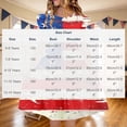 thumbnail image 3 of SGFCWSX Girls Summer Dresses 4th of July American Flag Patriotic Ruffle Sleeve Casual Tiered A-Line Teens Dress Multicolor Size 13-14 Years, 3 of 8