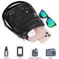 thumbnail image 6 of BadPiggies Crossbody Cell Phone Pouch, Waterproof PU Leather Purse Wallet Lightweight Adjustable Small Shoulder Bag, 6 of 8