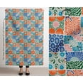 thumbnail image 3 of Outdoor Waterproof Taffeta Fabric - Soimoi Patchwork Print Multicolor | UV Resistant | Ideal for Cushion Covers, Raincoats, Shower Curtains & More | 56" Width, 3 of 7