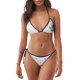 thumbnail image 1 of Fotbe Dandelion Blowing In The Wind Traje de Baño para Mujer de Dos Piezas – Bikini Sexy de Tirantes Tipo Halter con Diseño Triangular, 1 of 6