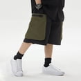 thumbnail image 4 of ATOGUTA Boy's Cargo Shorts Kids Youth Athletic Short Boy Quick Dry Sport Clothes with Pockets Black, Size 3T-14, 4 of 5