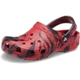 thumbnail image 1 of Crocs Kids Classic Zuecos Deportivos con Estampado Marmoleado y Tie-Dye para Niños Talla 7, 1 of 2