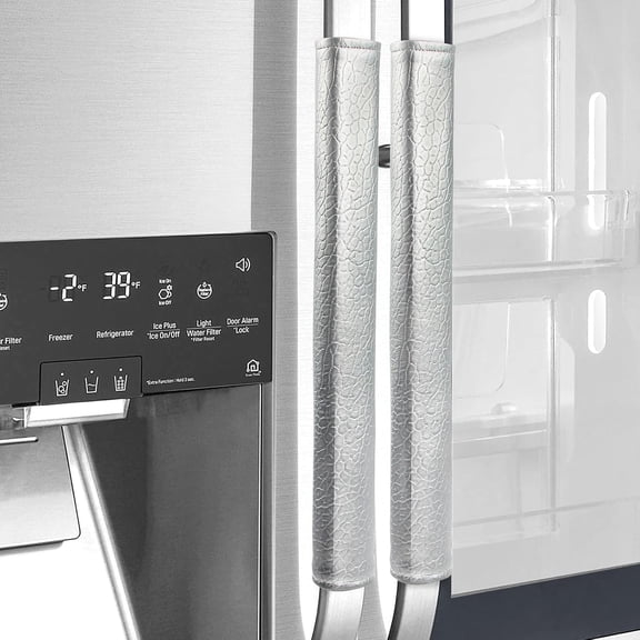 Refrigerator Door Handle Covers, Waterproof & Oilproof, Keep Your Kitchen Appliance Clean from Smudges, Fingertips, Stains, Handle Protector for Oven Stove Dishwasher
