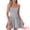 Gray, variant on DARING DIVA Women's Nightgown Ruffle Spaghetti Strap Babydoll Chemise Dress S Gray