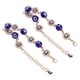 thumbnail image 1 of Pulsera turca de la suerte, 2 piezas Pulsera de ojo azul Pulseras con dijes de cuentas de ojo azul Pulsera de ojo azul Rendimiento sólido, 1 of 14
