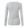 thumbnail image 3 of Women's long sleeve shirts, sweaters, long sleeve T-shirts, 3 of 4