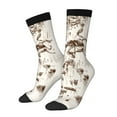 thumbnail image 1 of Balery Western Desert Cowboys3 Calcetas Largas con Estampado para Hombre y Mujer – Suaves y Transpirables, Talla Única (US 5-11), 1 of 6