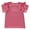 Hot Pink, variant on JFHHQ Kids Crewneck T-Shirts Girls Cap Sleeve Summer Tops Loose Basic Tee Tops Girls Back to School Uniform Polo Tees