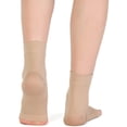 thumbnail image 4 of Calcetines para fascitis plantar para mujeres y hombres, calcetines para soporte de arco y tobillo extragrandes (1 par) beige Jormftte WMXL-165-7, 4 of 7