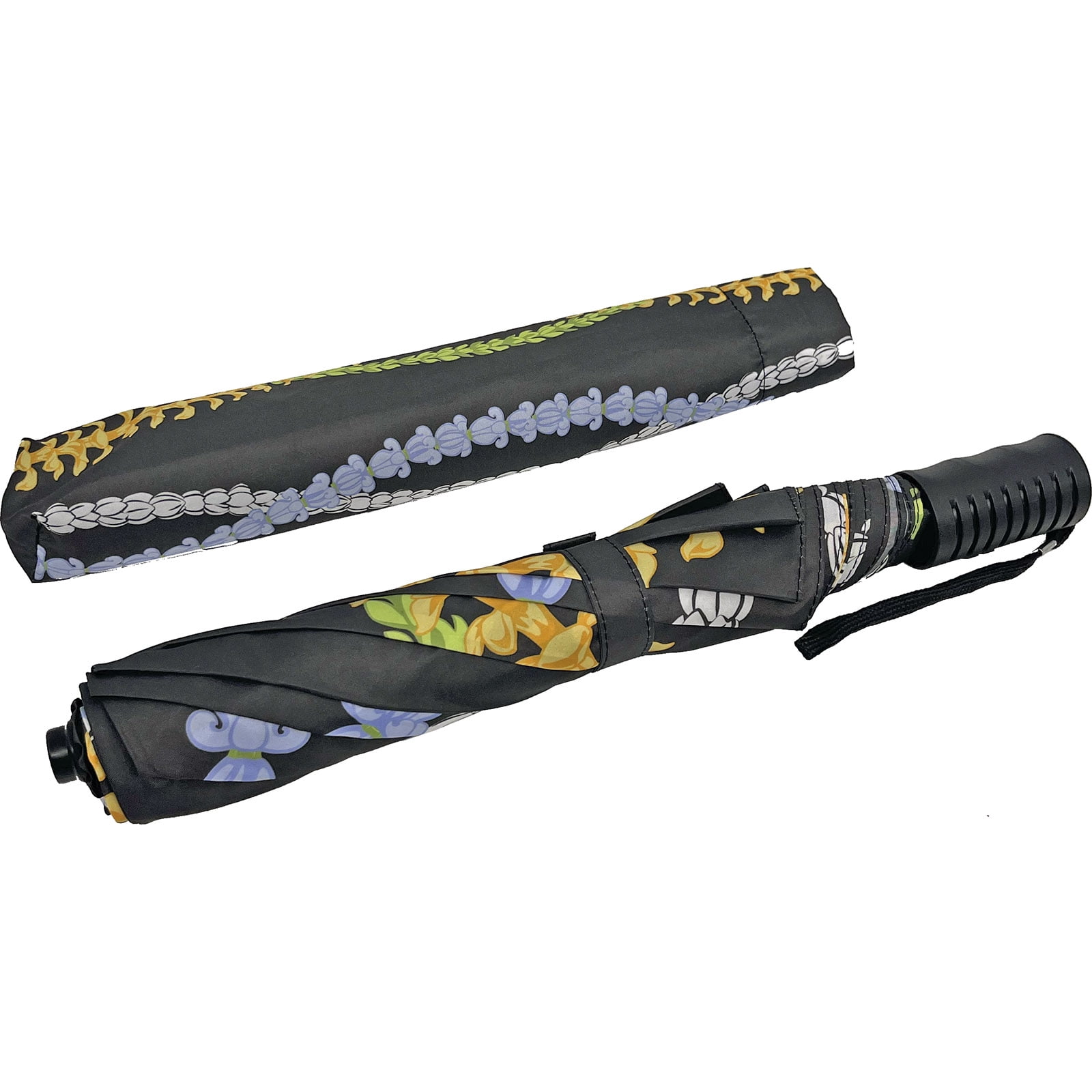Gotta Be Hawaiian Umbrella 42" Multicolor Floral Lei