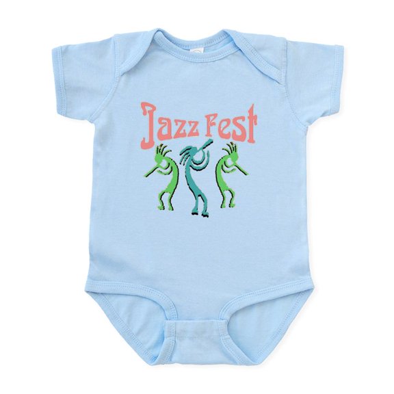 CafePress - Jazz Fest Pelli Too Infant Bodysuit - Baby Light Bodysuit, Size Newborn - 24 Months