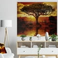 thumbnail image 3 of Design Art - Lonely Tree in African Sunset, 3 of 5