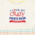 thumbnail image 4 of Inktastic Funny Puerto Rican Family Reunion Girls Baby Dress, 4 of 5