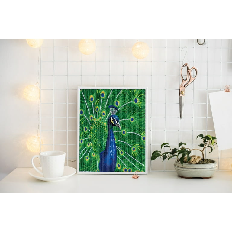 DIAMOND DOTZ® Exotic Peacock Special Edition Diamond Painting Kit