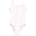 thumbnail image 7 of Miluxas Girl's V-Front Camisole Dance Leotard White 14-15Years, 7 of 7