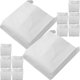thumbnail image 3 of Bolsas de papel para envolver comida para llevar, resistentes al aceite, para pollo frito, portátiles, para llevar refrigerios, 100 unidades, 3 of 8