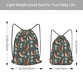 thumbnail image 4 of XMXT Unisex Drawstring Backpack for Women Men, Birds and Plants Waterproof Gym Bag String Bags for Shopping Sport Travel, s, 4 of 8