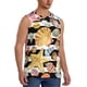 thumbnail image 2 of Fotbe Sea Shell Men's Camiseta sin Mangas Estampada para Hombres, Playera Casual para Gimnasio, Entrenamiento, Playa-Small, 2 of 7