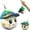 1 PC Rise Keychain, variant on Artemis 2 Rise Plush Toys 2 PCS, Artemis II Moon Mission Plushies and Keychain with Embroidered Hat, Collectible Rise Stuffed Animals Gift for Fans