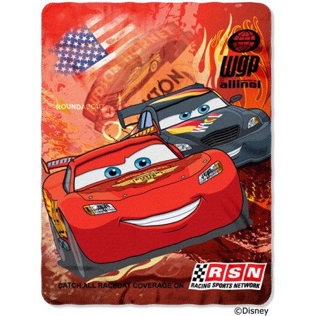 UPC 087918101616 product image for Disney Cars Blanket Fleece Throw Lightning Mcqueen 46
