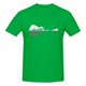 thumbnail image 3 of Camiseta de manga corta 100 % algodón para hombre con diseño de guitarra natural, 3 of 5