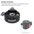thumbnail image 4 of Andoer PAN-60H Panoramic Ball Head Tripod Head with Indexing Rotator,, 4 of 8