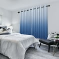 thumbnail image 3 of Nanqianyi Blue Blackout Curtains Filtering Light Window Curtain 2 Panels for Bedroom, Gradient Print Grommet Drapes for Living Room,42x84 inch, 3 of 8