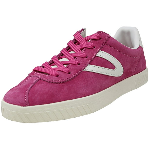 Tretorn - Tretorn Women's Camden 3 Suede Luxe Pink / White Ankle-High ...