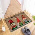 thumbnail image 4 of Christmas Decor Christmas Floor Mat Tree Letter Welcome Doormat Non Slip Entrance Carpet, 4 of 7