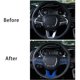 thumbnail image 4 of Cubierta para volante para - Charger 2015-2022 Durango, Grand , ABS azul, 4 of 5