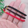 thumbnail image 5 of Bracelet Handwoven Ethnic * Male and Female Lovers' Rope Red Birthyear, 5 of 9