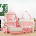 thumbnail image 1 of Conjunto de 5 piezas de mochila Kawaii para niñas, bolsa escolar para estudiantes, bolsas para libros, estuche para lápices, mochila de viaje para mujeres, 1 of 4