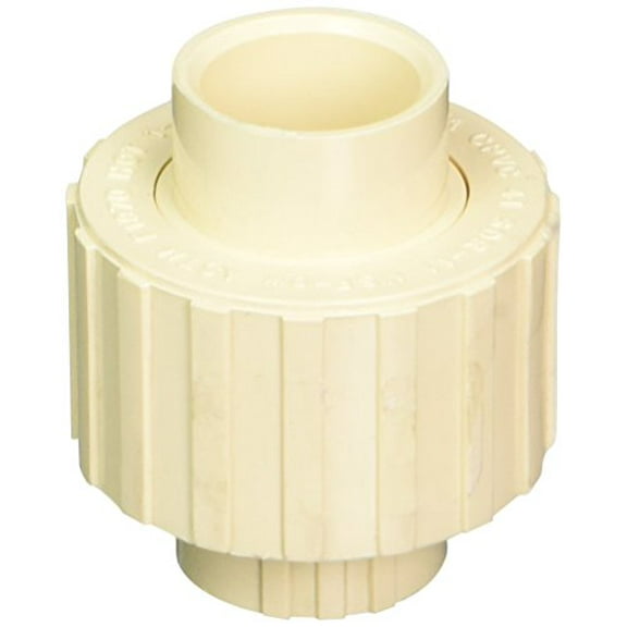 GENOVA PRODUCTS GIDDS-321002 53026 500 Solvent Weld Joints Pipe Union, 3/4 X Slip, Cpvc