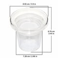 thumbnail image 5 of Teabloom Universal Glass Tea Infuser with Multi-Functional Lid - Lead-Free and Non-Toxic Glass Filter for Loose Tea Leaves, 5 of 9