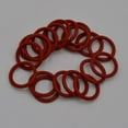 thumbnail image 6 of 20 Pieces Orange Tube Damper Silicone Rings for 12AX7 12AU7 12AT7 12BH7 EL84, 6 of 8