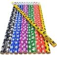 thumbnail image 2 of 24 Pack Paw Print on Colorful #2 LEAD Pencils - Wooden with Colorful Eraser on Top, 2 of 5