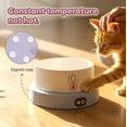 thumbnail image 5 of Heated Water Bowl for Cats,2026 New 750ml Outdoor Thermostatic Control Heated Dog Pet Bowl Automatic Warming Dish for Dogs Cats Chickens (White, Small 450ml), 5 of 8