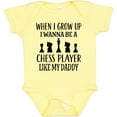 thumbnail image 3 of Inktastic Future Chess Player Like Daddy Boys or Girls Baby Bodysuit, 3 of 5
