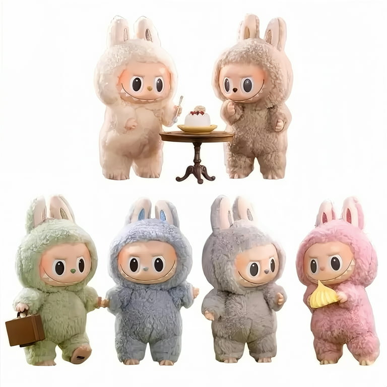 POP MART LABUBU Plush Series Toy Box (Sesame Bean) - Limited POP MART LABUBU Plush Series Toy Box (Sesame Bean) - Limited