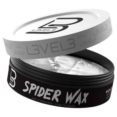 L3 Level 3 Spider Wax - Long Lasting and Strong Hold Improve your Hair Volume and Texture - Level Three Hair Wax for Men (150 ML, Spider Wax) C30