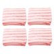thumbnail image 5 of unbranded 4Ud Toallas De Mano De Coral Fleece Rosa Material Para Uso En Y Hotel, 5 of 8