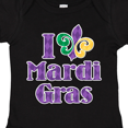 thumbnail image 4 of Inktastic I Love Mardi Gras Boys or Girls Baby Bodysuit, 4 of 5