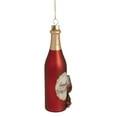 thumbnail image 4 of Northlight 5.75" Red Wine Bottle Glass Christmas Ornament, 4 of 5