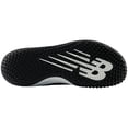 thumbnail image 3 of New Balance Women's VELOv4 Fastpitch Softball Turf Shoes Black/White 10, 3 of 5