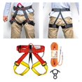 thumbnail image 4 of Arnés de seguridad para la cintura con cuerda para escalar en roca para trepar árboles Arborist Tree 50 a 120cm Sharpla Arnés de escalada en roca, 4 of 7