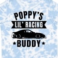 thumbnail image 4 of Inktastic Poppy's Lil' Racing Buddy with Car Silhouette Boys or Girls Toddler T-Shirt, 4 of 5